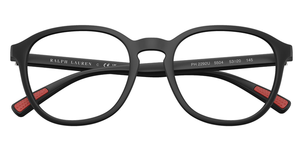 POLO RALPH LAUREN PH2292U 5504 51 - Matte Black #id:ph2292u5504_s:100120