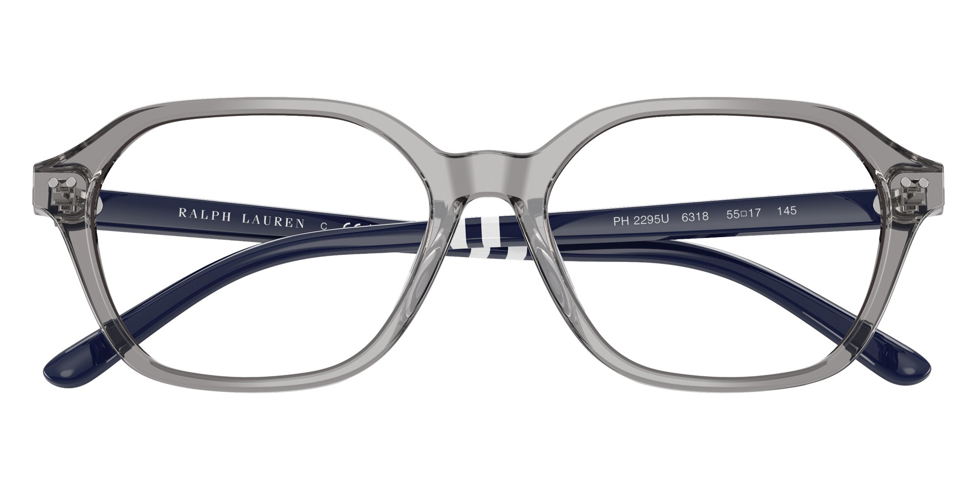 POLO RALPH LAUREN PH2295U 6318 53 - Shiny Transparent Gray #id:ph2295u6318_s:112120