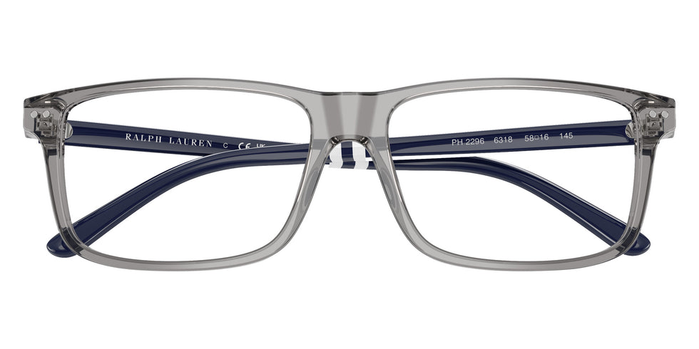 POLO RALPH LAUREN PH2296 6318 55 - Shiny Transparent Gray #id:ph22966318_s:116120