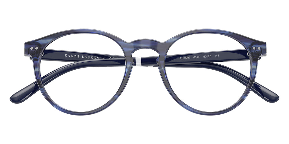 POLO RALPH LAUREN PH2297 6314 48 - Shiny Striped Blue #id:ph22976314_s:108120