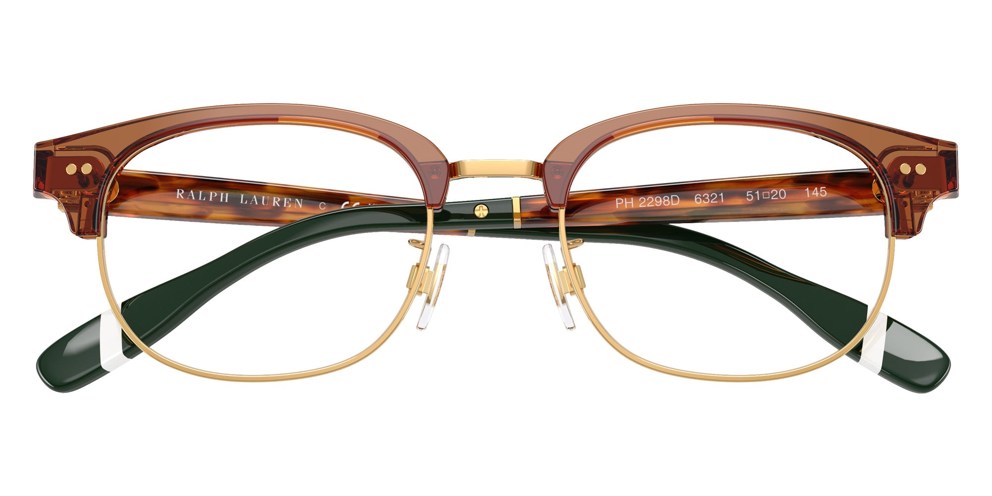 POLO RALPH LAUREN PH2298D 6321 51 - Shiny Transparent Brown #id:ph2298d6321_s:106120