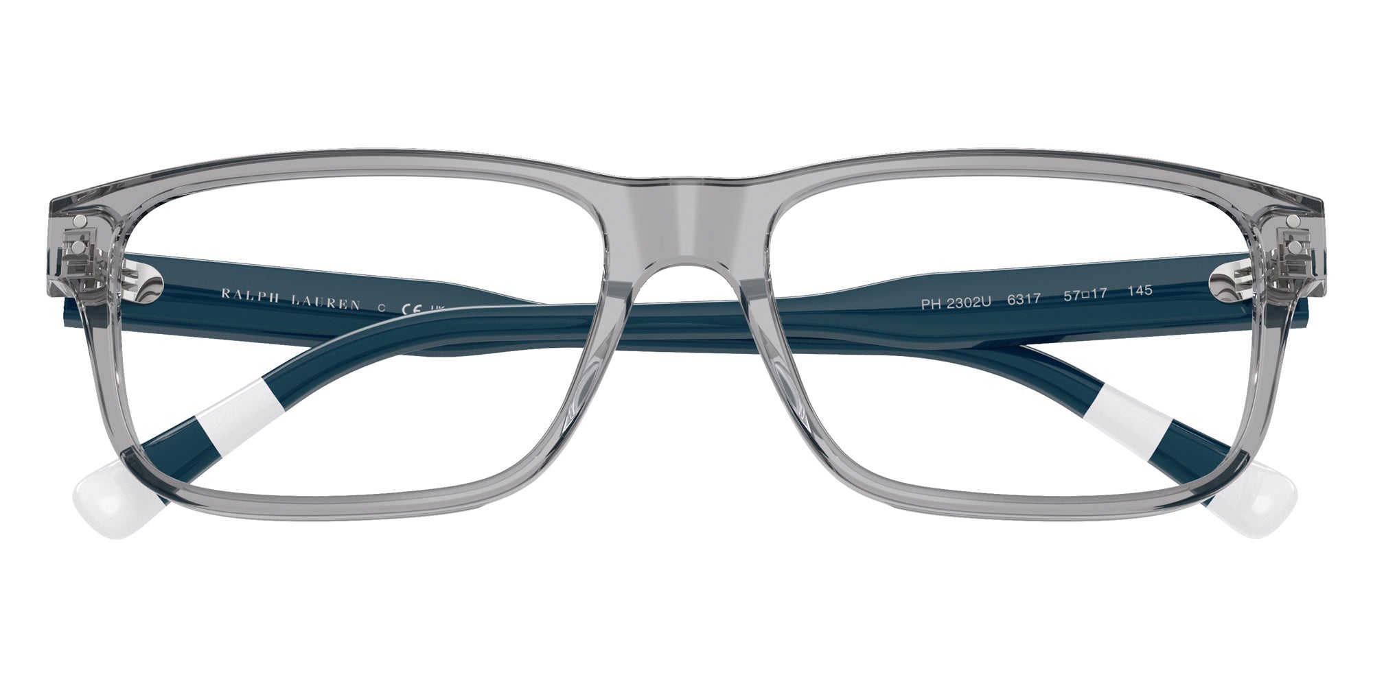 POLO RALPH LAUREN PH2302U 6317 55 - Shiny Transparent Gray #id:ph2302u6317_s:116120