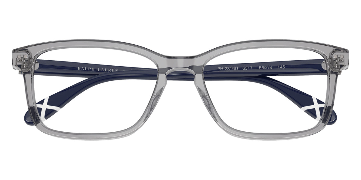 POLO RALPH LAUREN PH2316U 6317 54 - Shiny Transparent Gray #id:ph2316u6317_s:112120