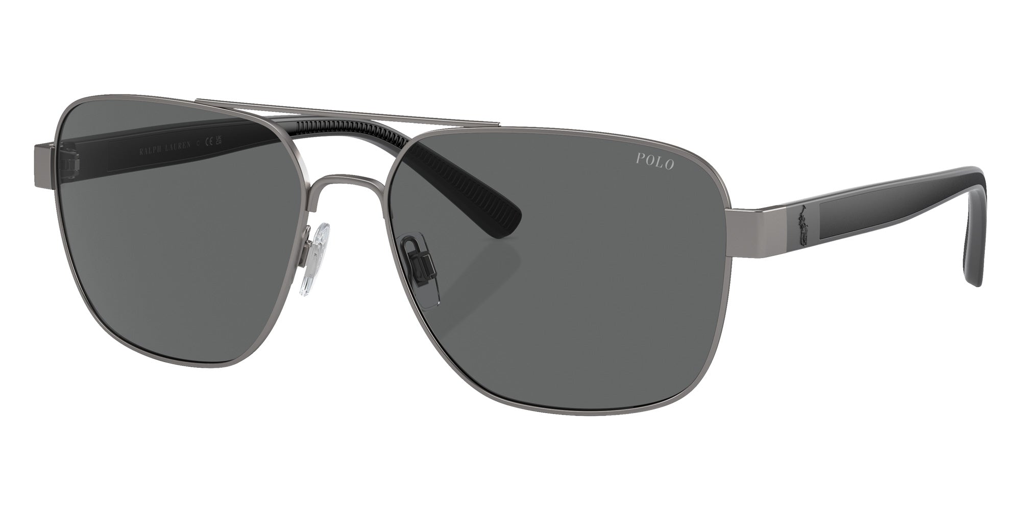 POLO RALPH LAUREN PH3154 905087 59 - Matte Gunmetal / Dark Gray #id:ph3154905087_s:100105