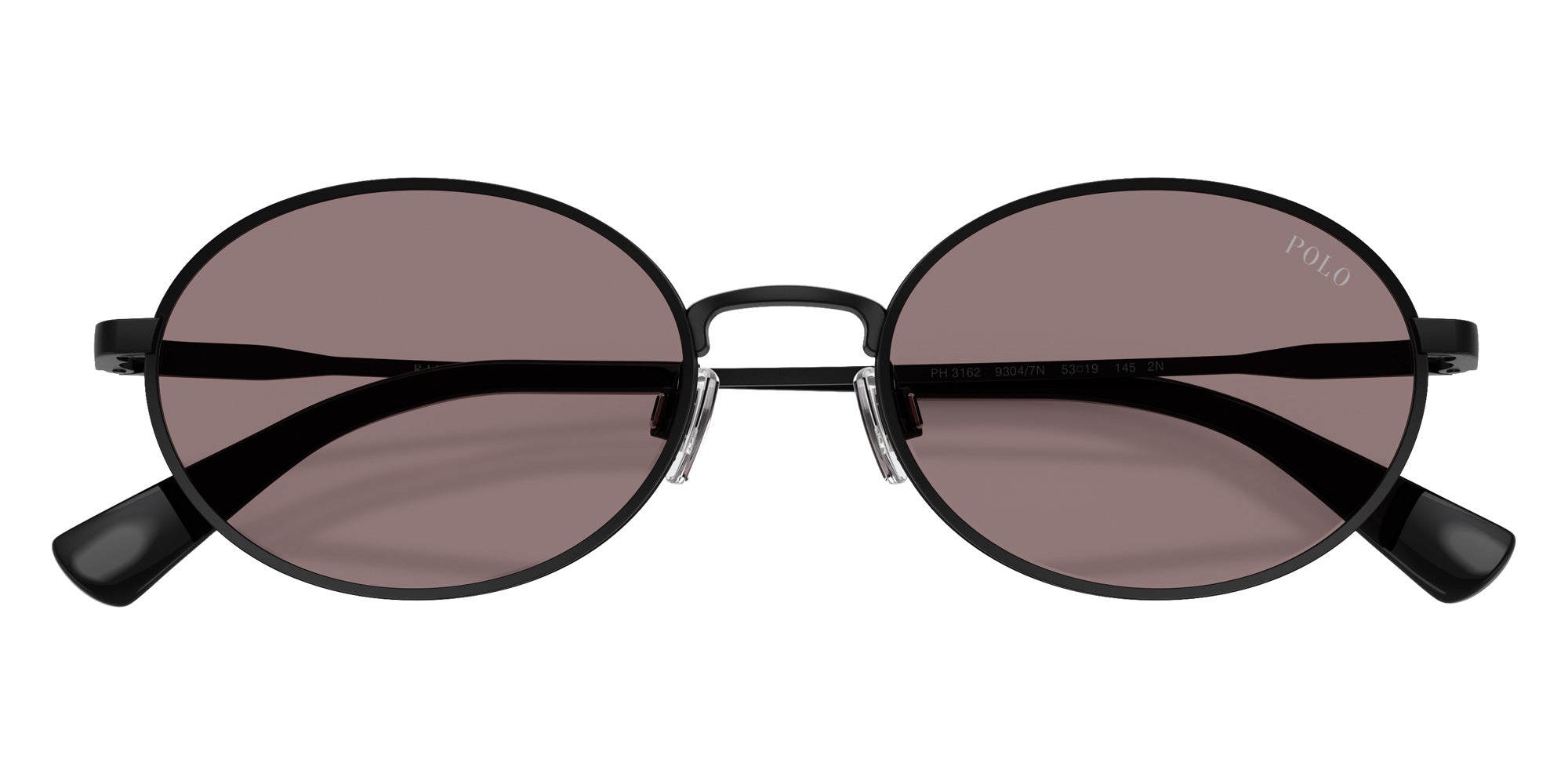 POLO RALPH LAUREN PH3162 93047N 53 - Semishiny Black / Dark Purple #id:ph316293047n_s:102120
