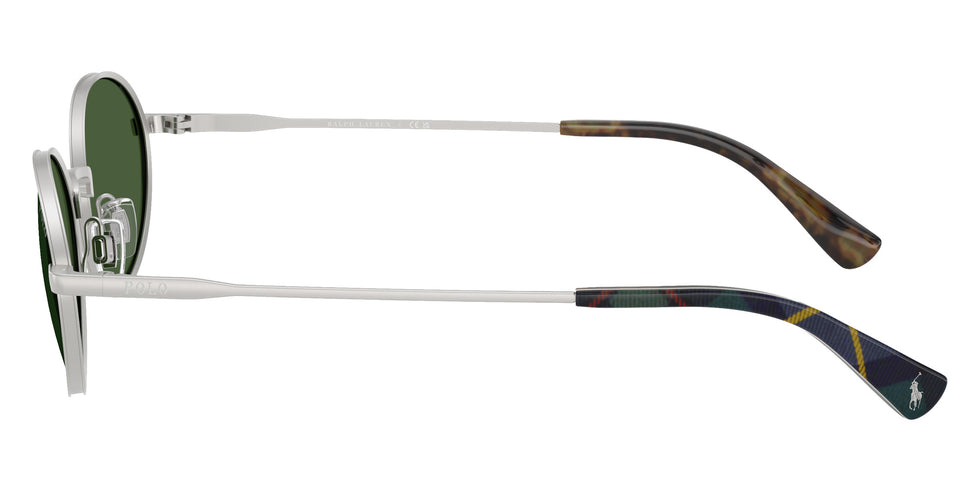 POLO RALPH LAUREN PH3162 931671 53 - Semishiny Silver / Bottle Green #id:ph3162931671_s:104110