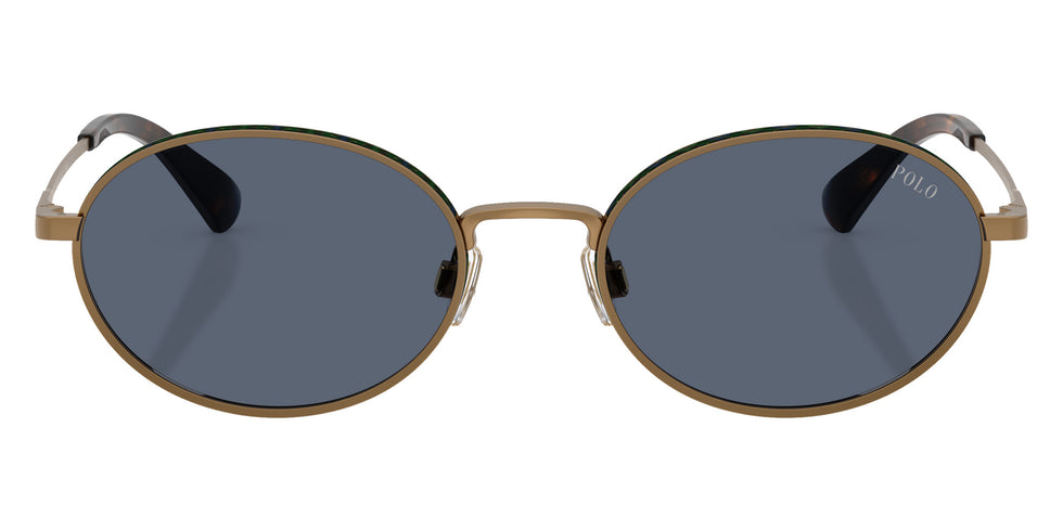 POLO RALPH LAUREN PH3162 932487 53 - Semishiny Brass / Dark Blue #id:ph3162932487_s:106100