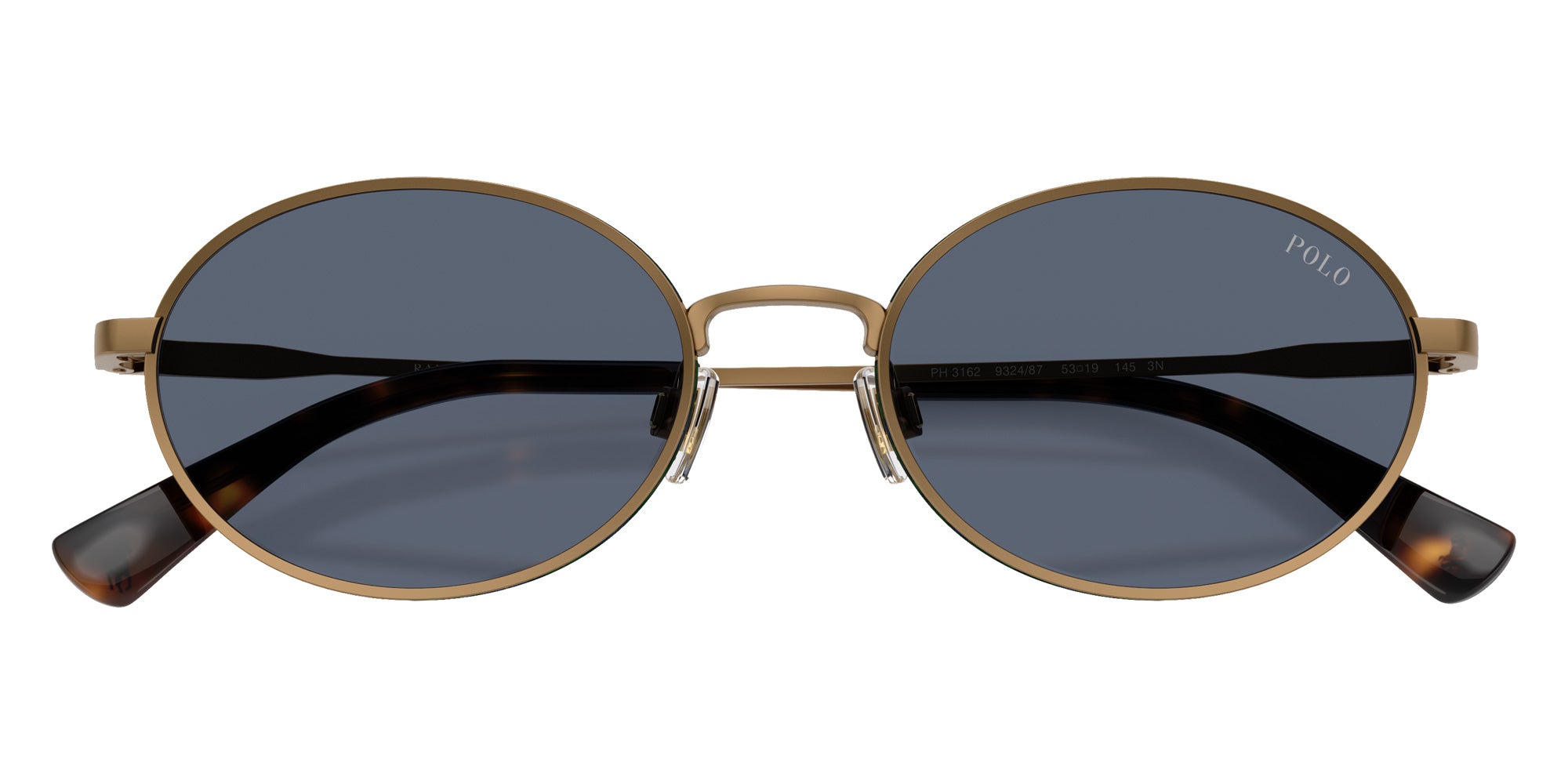 POLO RALPH LAUREN PH3162 932487 53 - Semishiny Brass / Dark Blue #id:ph3162932487_s:106120