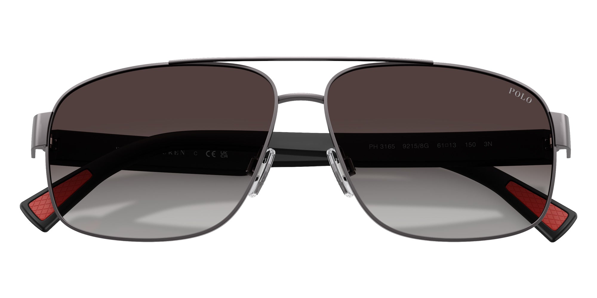 POLO RALPH LAUREN PH3165 92158G 61 - Semishiny Dark Gunmetal #id:ph316592158g_s:100120