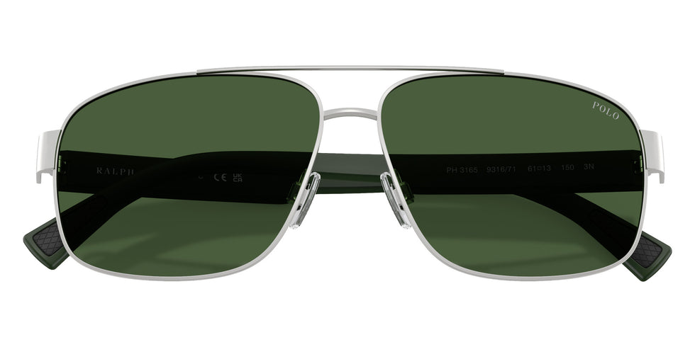 POLO RALPH LAUREN PH3165 931671 61 - Semishiny Silver #id:ph3165931671_s:106120