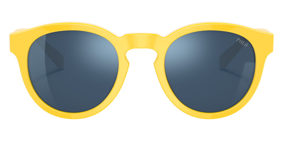POLO RALPH LAUREN PH4184 542055 49 - Shiny Yellow / Blue Mirrored #id:ph4184542055_s:100100