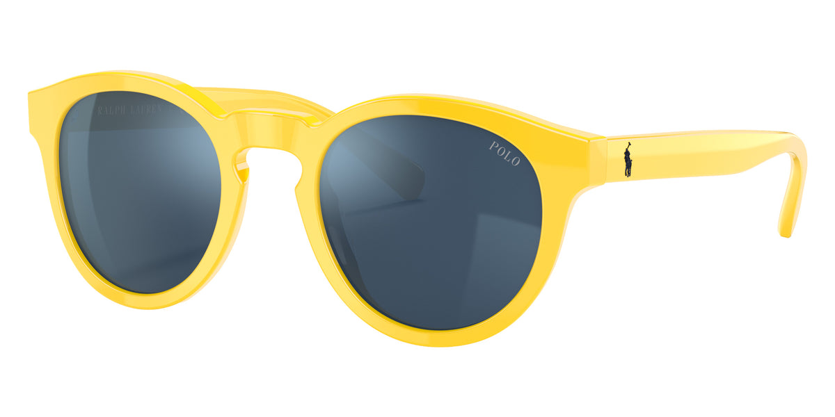 POLO RALPH LAUREN PH4184 542055 49 - Shiny Yellow / Blue Mirrored #id:ph4184542055_s:100105