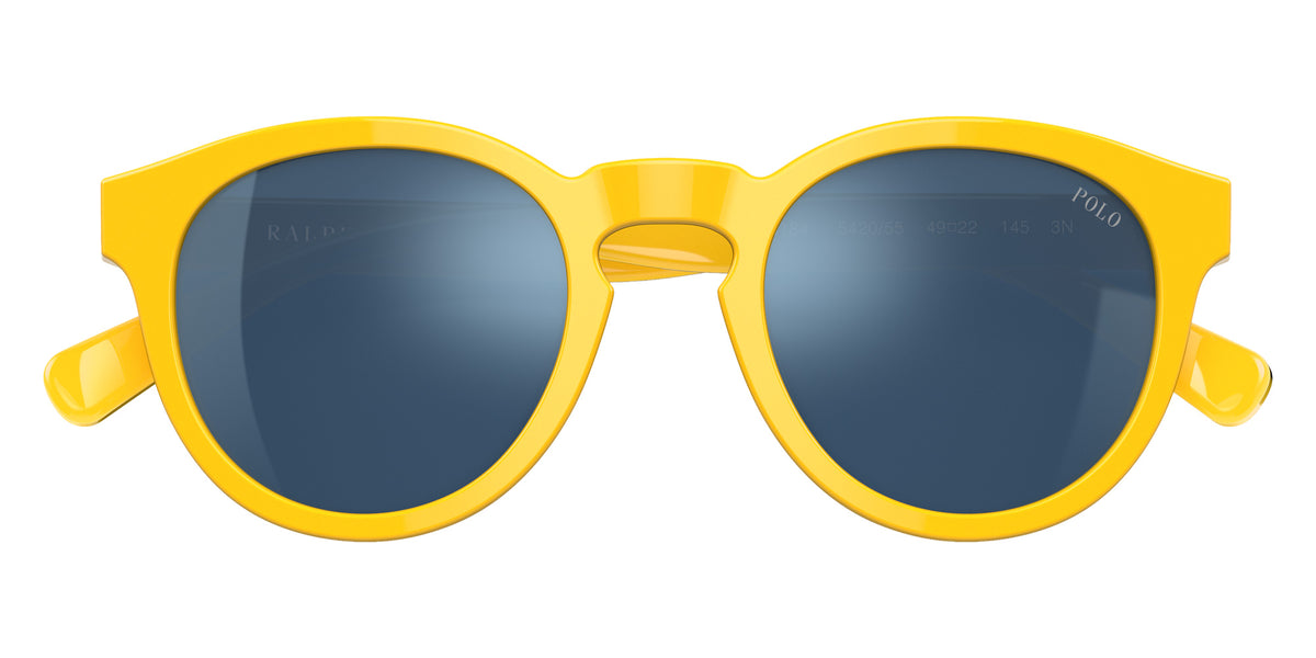 POLO RALPH LAUREN PH4184 542055 49 - Shiny Yellow / Blue Mirrored #id:ph4184542055_s:100120