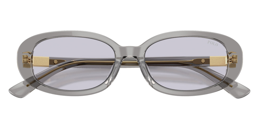 POLO RALPH LAUREN PH4198U 63181A 53 - Shiny Transparent Dark Gray #id:ph4198u63181a_s:100120