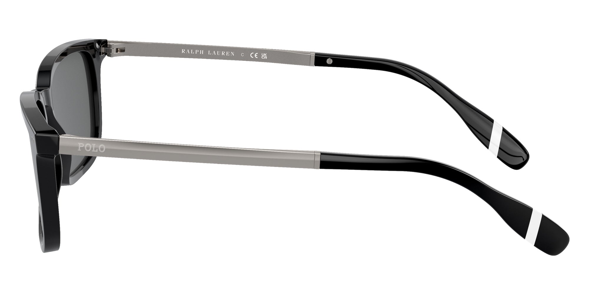 POLO RALPH LAUREN PH4212 500187 55 - Shiny Black / Dark Gray #id:ph4212500187_s:100110