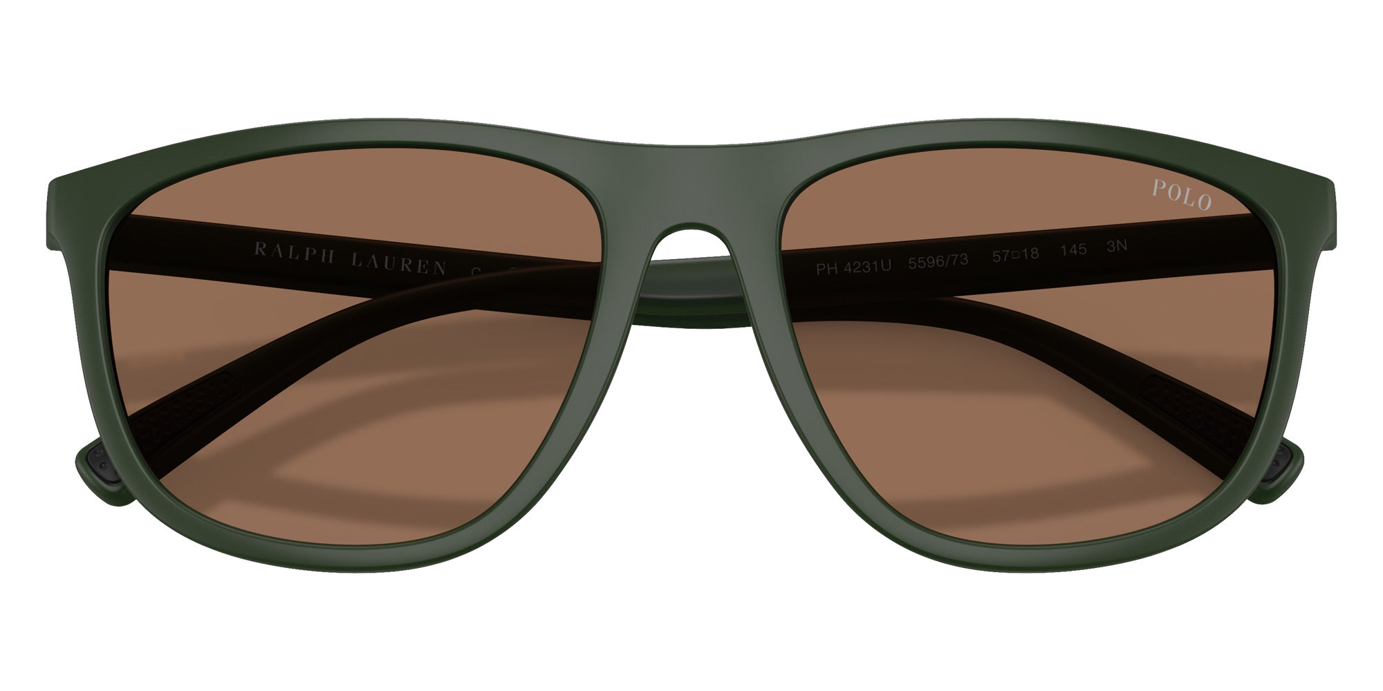 POLO RALPH LAUREN PH4231U 559673 57 - Matte Dark Green / Dark Brown #id:ph4231u559673_s:106120