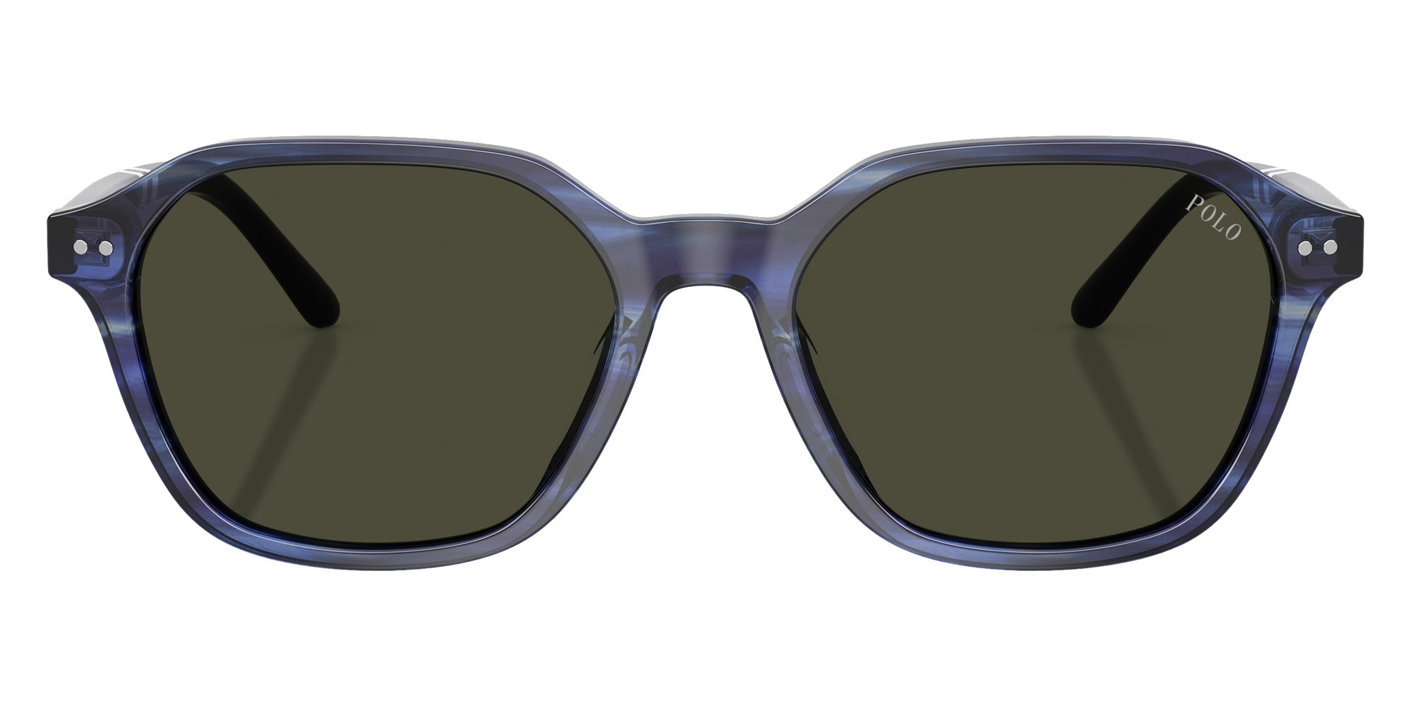 POLO RALPH LAUREN PH4234U 631487 54 - Shiny Striped Blue / Dark Gray #id:ph4234u631487_s:104100