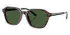 POLO RALPH LAUREN PH4234U 631571 54 - Shiny Striped Brown / Bottle Green #id:ph4234u631571_s:106105