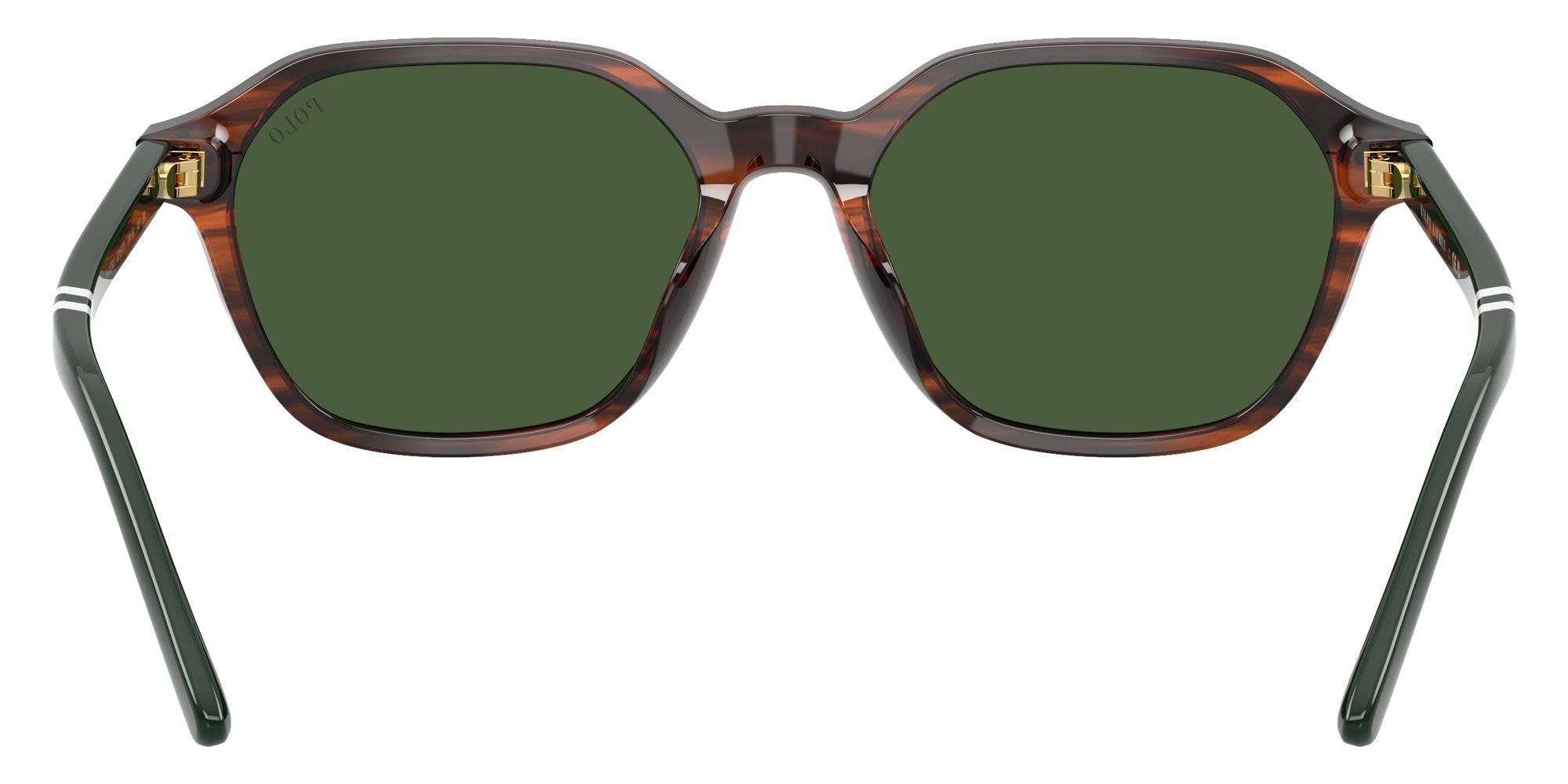 POLO RALPH LAUREN PH4234U 631571 54 - Shiny Striped Brown / Bottle Green #id:ph4234u631571_s:106115