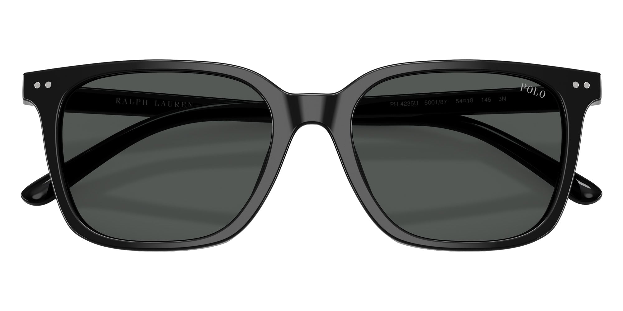 POLO RALPH LAUREN PH4235U 500187 54 - Shiny Black / Dark Gray #id:ph4235u500187_s:100120