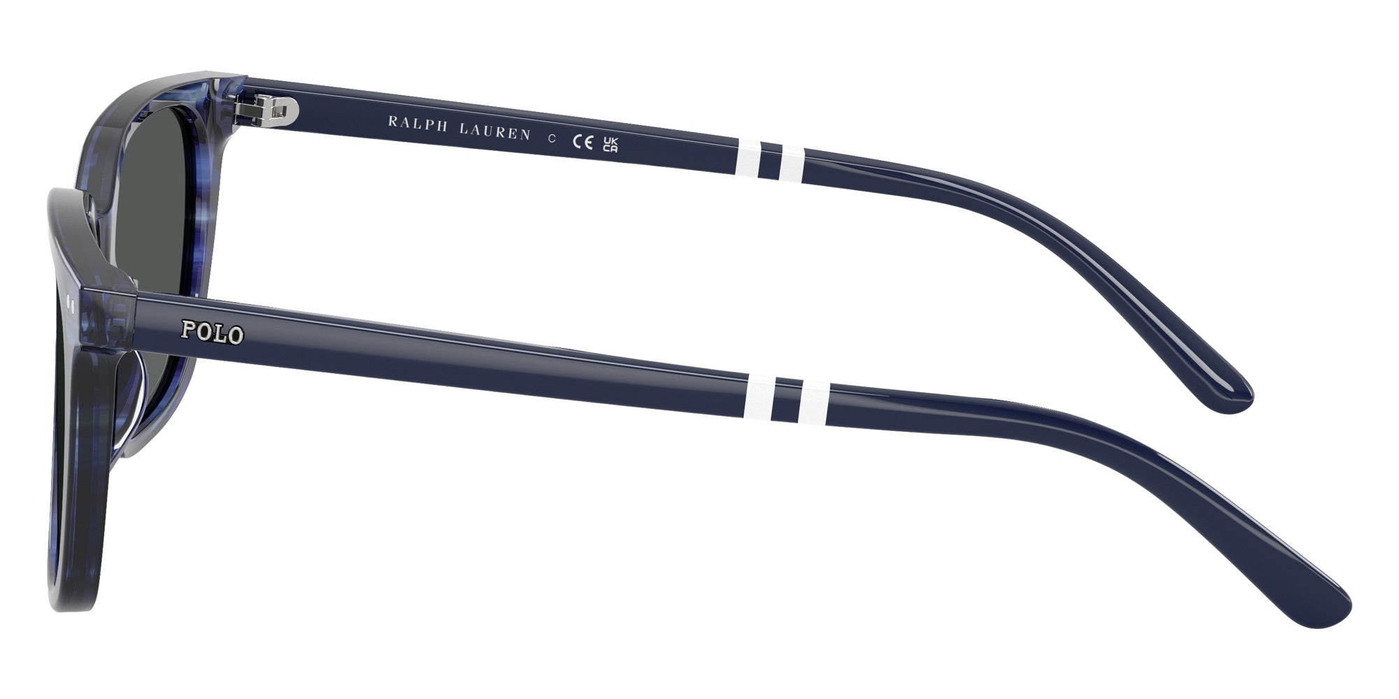 POLO RALPH LAUREN PH4235U 631487 54 - Shiny Striped Blue / Dark Gray #id:ph4235u631487_s:106110