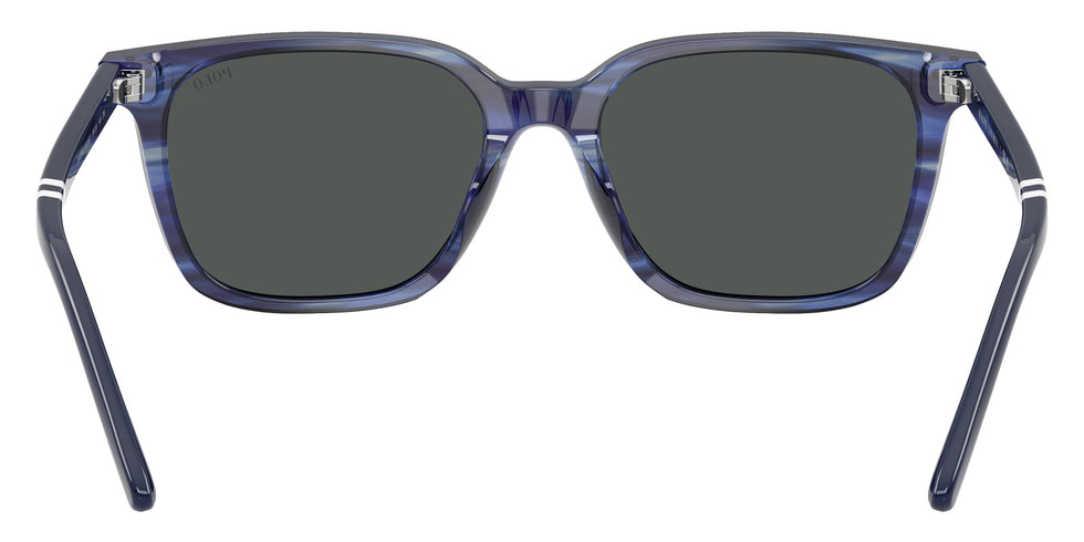 POLO RALPH LAUREN PH4235U 631487 54 - Shiny Striped Blue / Dark Gray #id:ph4235u631487_s:106115