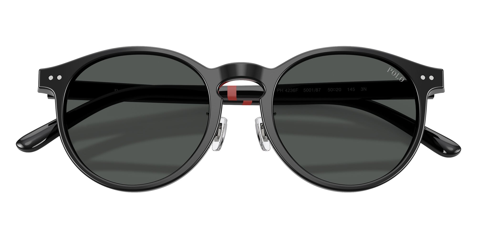 POLO RALPH LAUREN PH4236F 500187 50 - Shiny Black / Dark Gray #id:ph4236f500187_s:100120