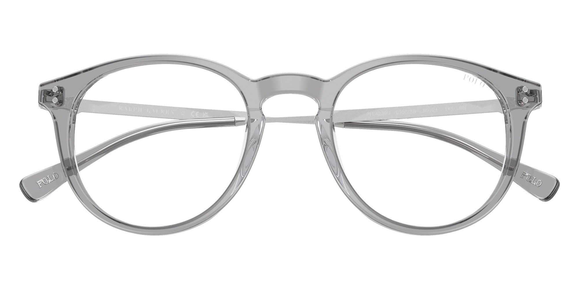 POLO RALPH LAUREN PH4239U 6356SB 50 - Shiny Transparent Gray #id:ph4239u6356sb_s:106120