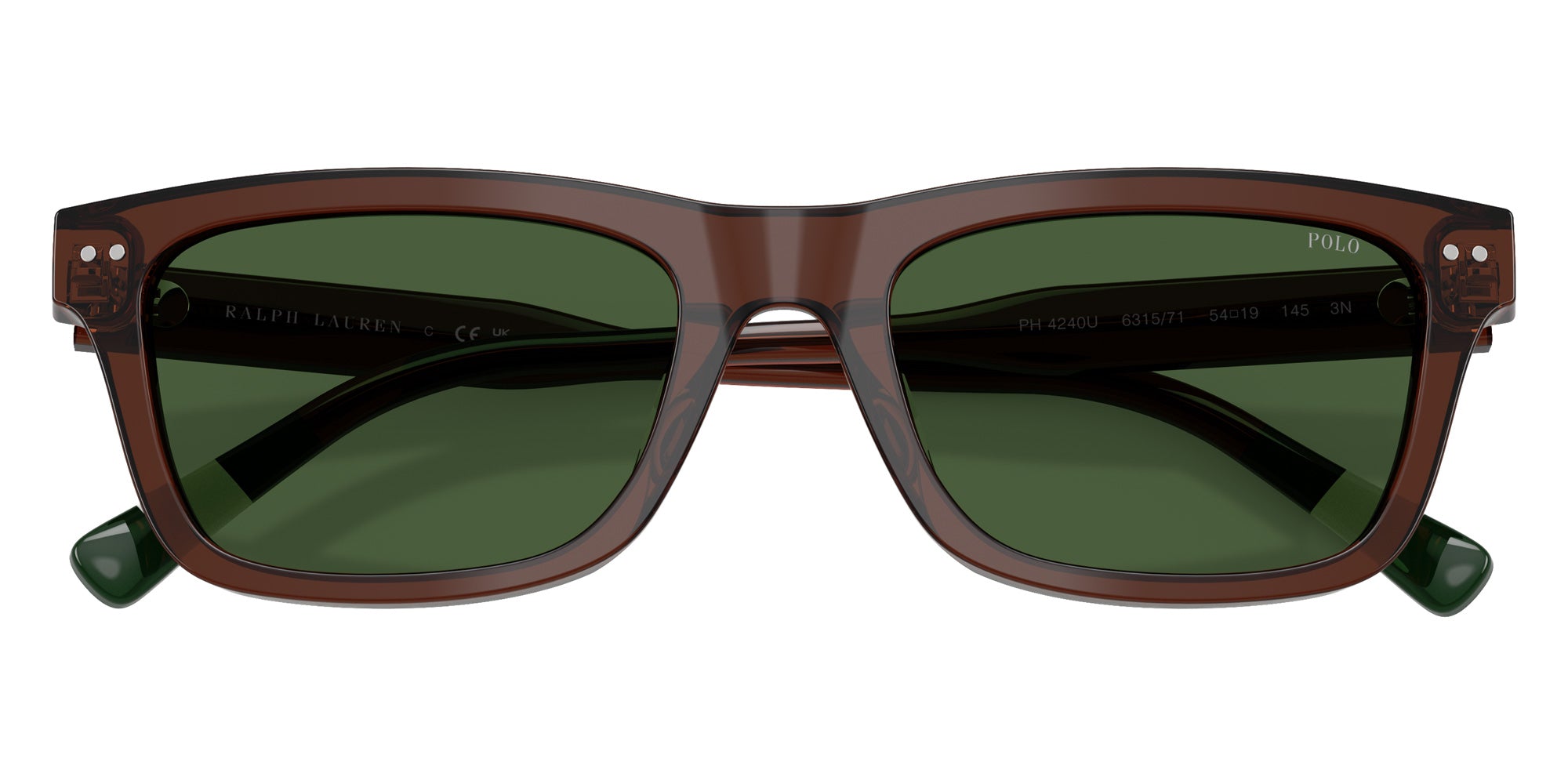 POLO RALPH LAUREN PH4240U 631571 54 - Shiny Transparent Brown #id:ph4240u631571_s:106120