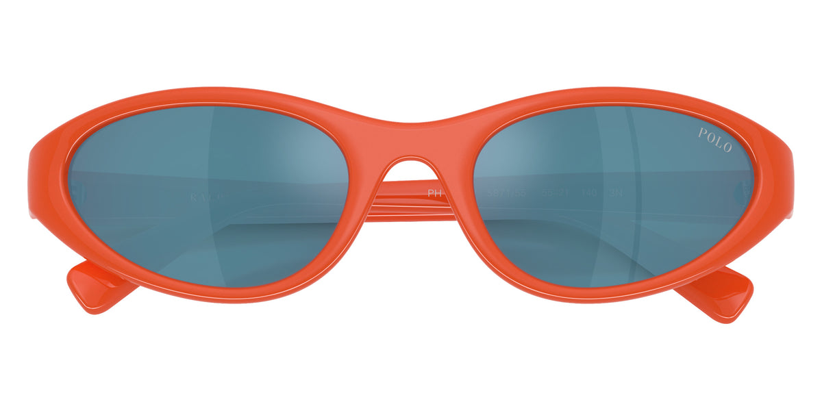 POLO RALPH LAUREN PH4248U 587155 55 - Shiny Orange / Dark Blue Mirrored #id:ph4248u587155_s:106120