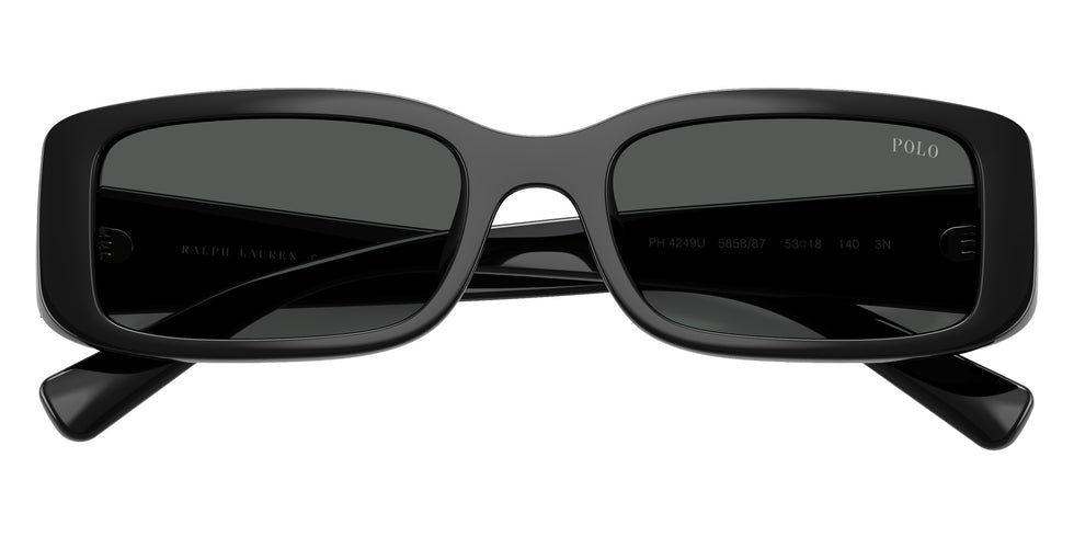 POLO RALPH LAUREN PH4249U 585887 53 - Shiny Black / Dark Gray #id:ph4249u585887_s:100120