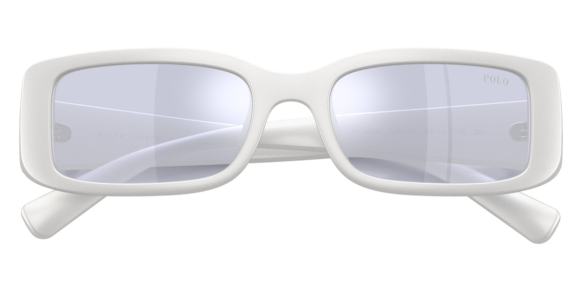 POLO RALPH LAUREN PH4249U 58621U 53 - Semishiny Silver / Purple Mirrored #id:ph4249u58621u_s:106120