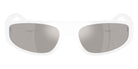 POLO RALPH LAUREN PH4250U 58596G 57 - Shiny White / Light Gray Mirrored Silver #id:ph4250u58596g_s:106100