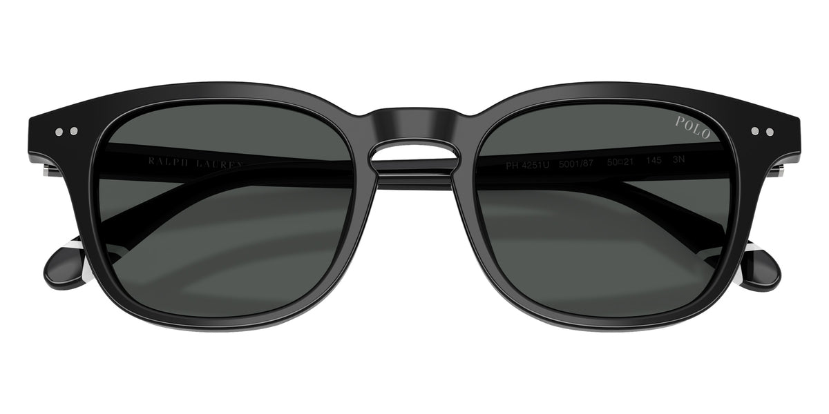 POLO RALPH LAUREN PH4251U 500187 50 - Shiny Black / Dark Gray #id:ph4251u500187_s:100120