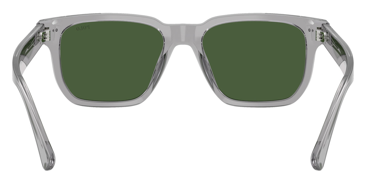 POLO RALPH LAUREN PH4252U 631771 53 - Shiny Transparent Gray / Bottle Green #id:ph4252u631771_s:106115