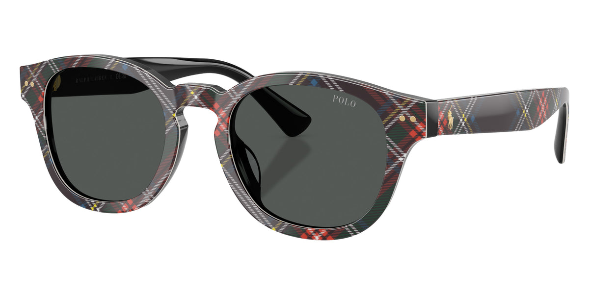POLO RALPH LAUREN PH4253U 620287 50 - Shiny Blackwatch Tartan / Dark Gray #id:ph4253u620287_s:104105