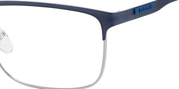 Polaroid PLD D495/G 0KU0 57 - Matte Blue Ruthenium #id:pldd495g000ku0_s:100110