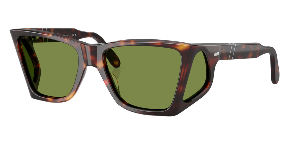 Persol PO0009 24/4E 57 - Havana / Green #id:po0009244e_s:100105