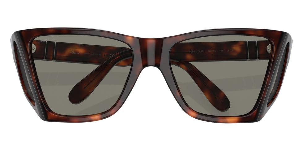 Persol PO0009 24/BL 57 - Havana / Photochromic Clear to Gray with Blue Light Filter Mirrored #id:po000924bl_s:100125