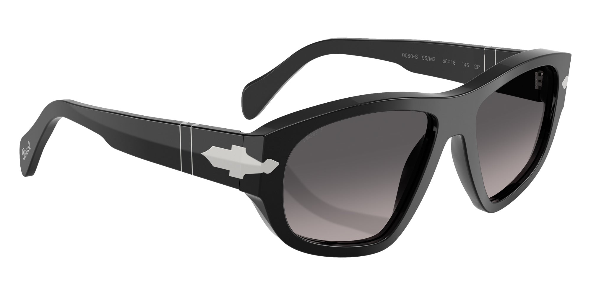 Persol PO0050S 95/M3 58 - Black / Light Gray Gradient Dark Gray Polarized #id:po0050s95m3_s:102120