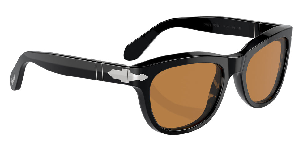 Persol PO0086S 95/53 57 - Black / Yellow Brown #id:po0086s9553_s:100120