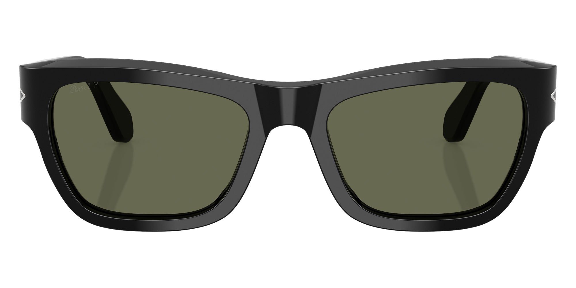 Persol PO0091S 95/58 53 - Black / Green Polarized #id:po0091s9558_s:100100