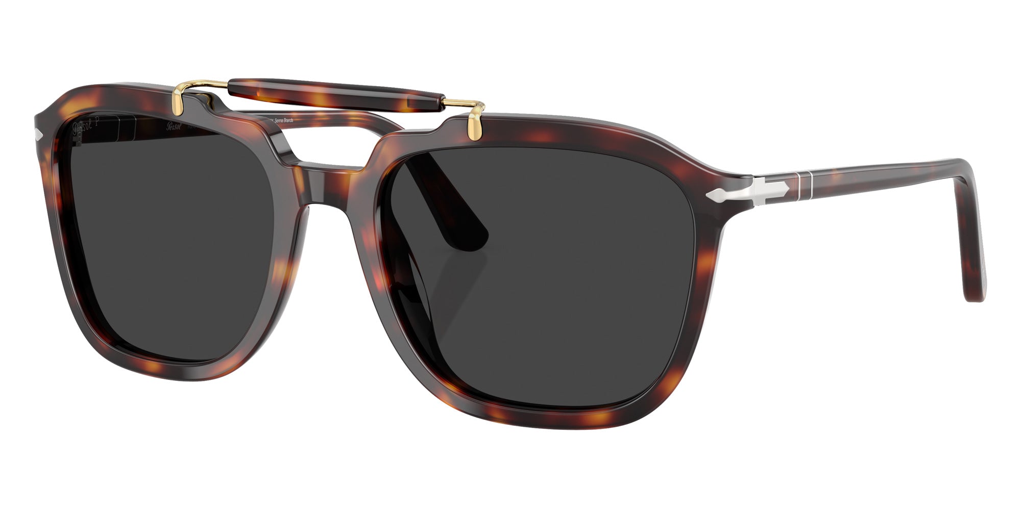 Persol PO0203S - Senna Series 24/48 57 - Havana / Polarized Black #id:po0203s2448_s:100105