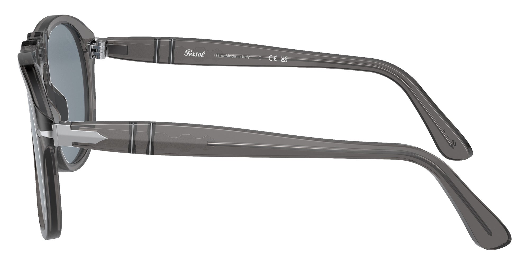 Persol PO0649 649 - Original 119656 54 - Transparent Gray / Blue #id:po0649119656_s:102110