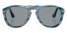 Persol PO0649 649 - Original 1234R5 54 - Striped Blue And Gray / Gray #id:po06491234r5_s:106100