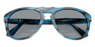 Persol PO0649 649 - Original 1234R5 54 - Striped Blue And Gray / Gray #id:po06491234r5_s:106125