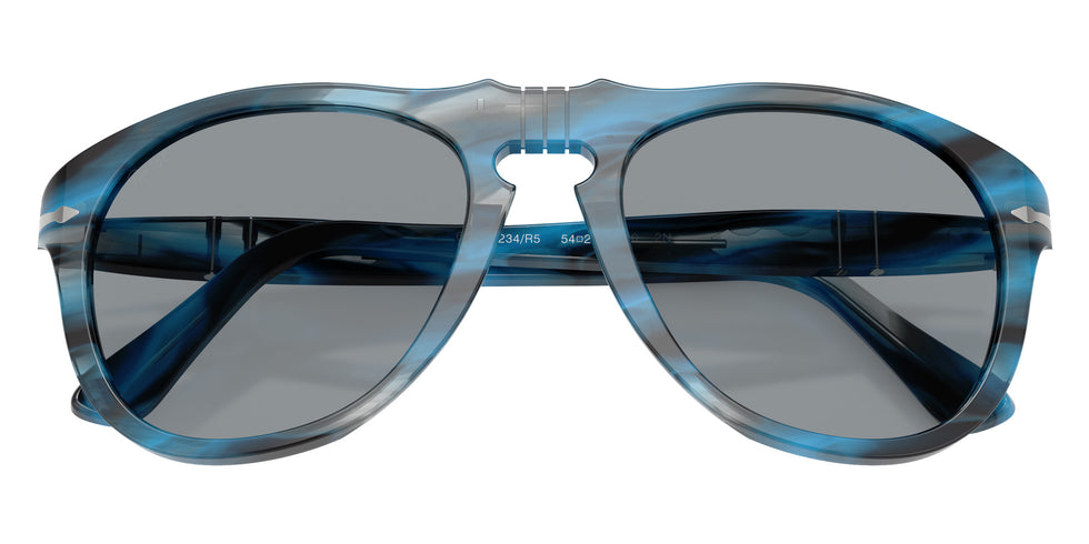 Persol PO0649 649 - Original 1234R5 54 - Striped Blue And Gray / Gray #id:po06491234r5_s:106125