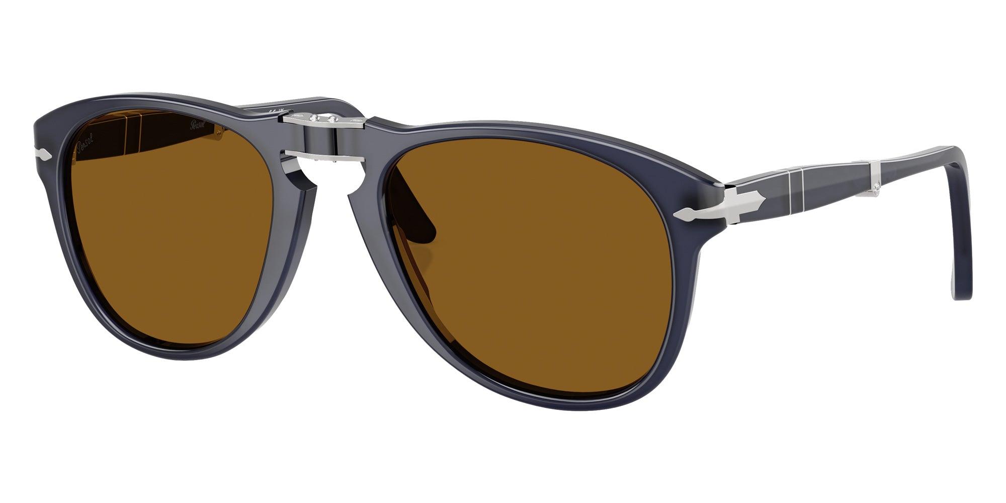 Persol PO0714 714 - Original 121733 54 - Milky Depths Blue / Brown #id:po0714121733_s:100105