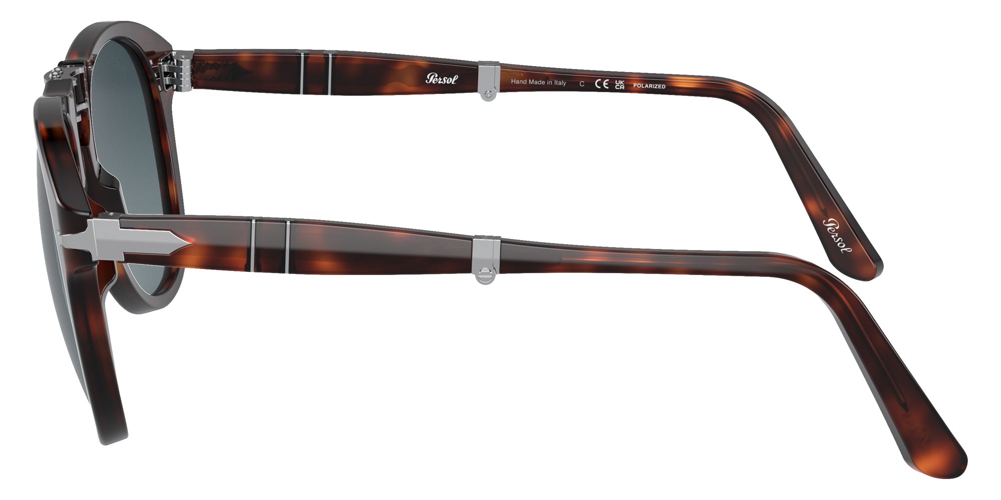 Persol PO0714 714 - Original 24/S3 54 - Havana / Polarized Light Blue Gradient #id:po071424s3_s:104110