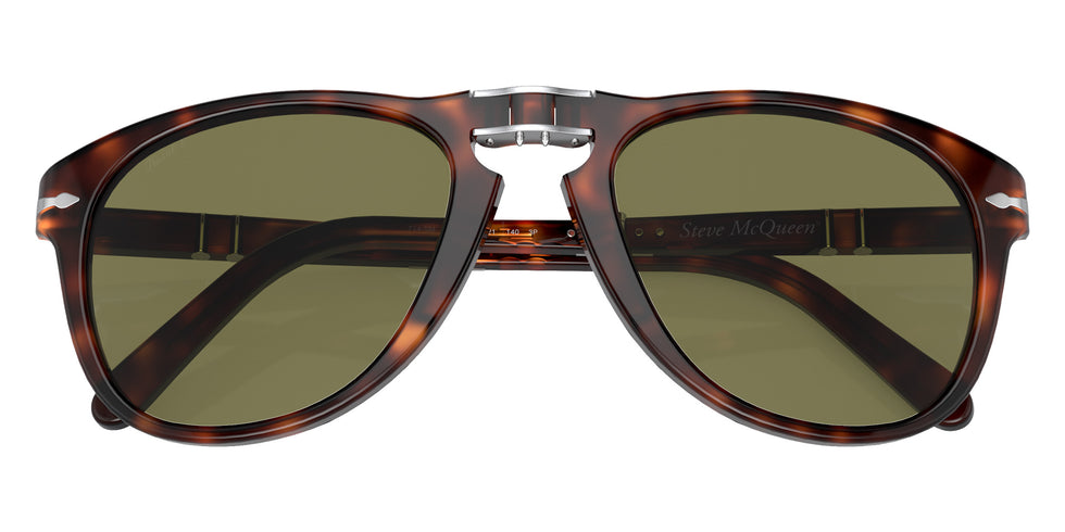 Persol PO0714SM 714SM - Steve McQueen 24/P1 54 - Havana / Polarized Green #id:po0714sm24p1_s:100125